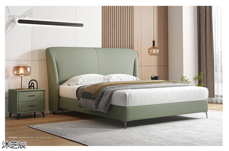 沐芝辰現(xiàn)代極簡(jiǎn)軟體床、軟體沙發(fā)