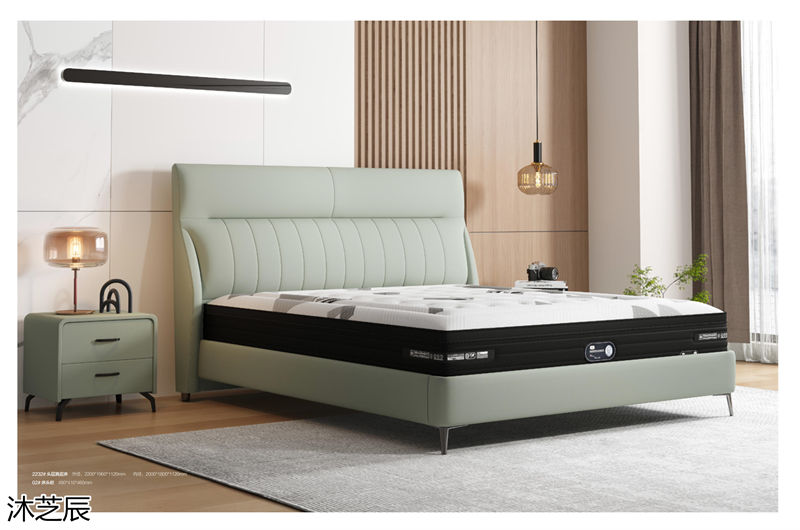 沐芝辰現(xiàn)代極簡(jiǎn)軟體床、軟體沙發(fā)