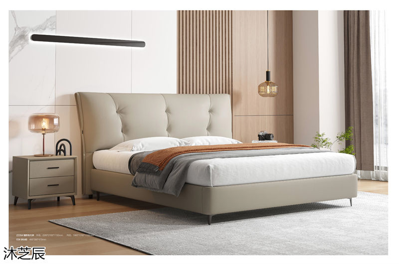 沐芝辰現(xiàn)代極簡(jiǎn)軟體床、軟體沙發(fā)