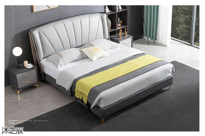 沐芝辰現(xiàn)代極簡(jiǎn)軟體床、軟體沙發(fā)