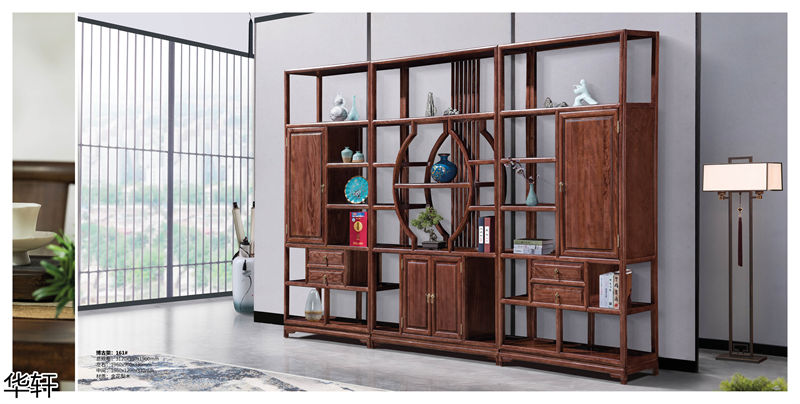 華軒家私 金花梨木、烏金木辦公·茶室空間家具