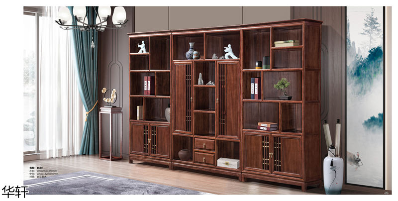 華軒家私 金花梨木、烏金木辦公·茶室空間家具