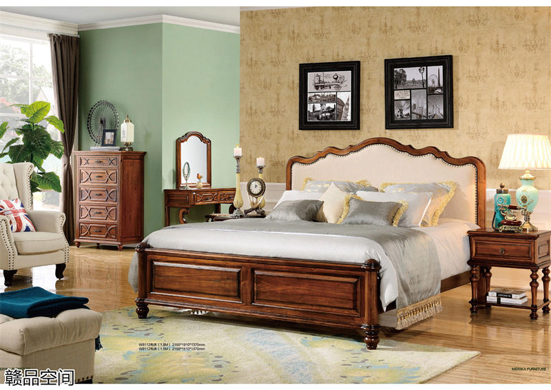 贛品空間胡桃色系列美式家具