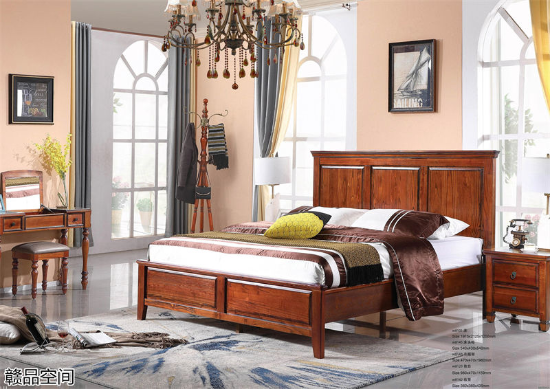 贛品空間胡桃色系列美式家具