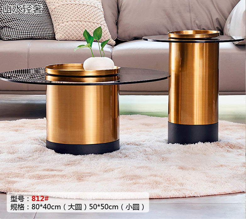 山水·五金輕奢不銹鋼家具