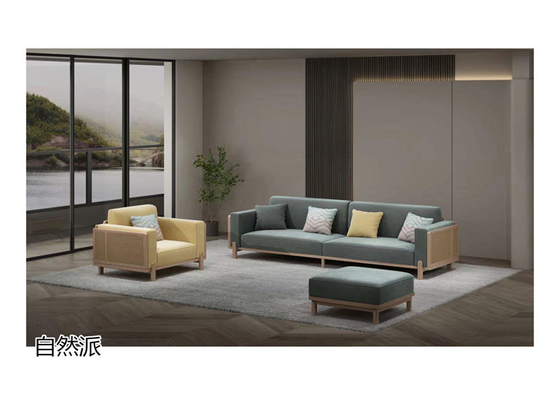 順意家具·自然派原木極簡風白蠟木家具