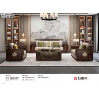 百福美國潮新中式家具,南康烏金木家具,黑檀色新中式家具,江西新中式烏金木套房廠家