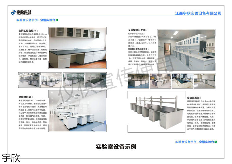 宇欣實驗室家具設備