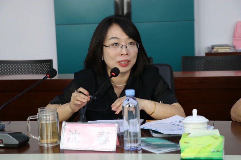 區家具產業促進局副局長沈春