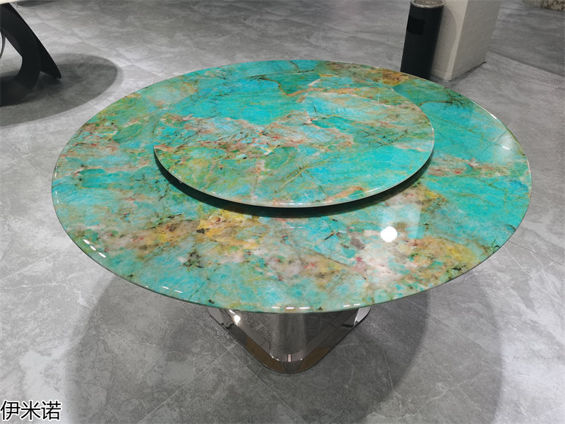 伊米諾&middot;琳瑯石材 天然奢石、大理石餐桌家具