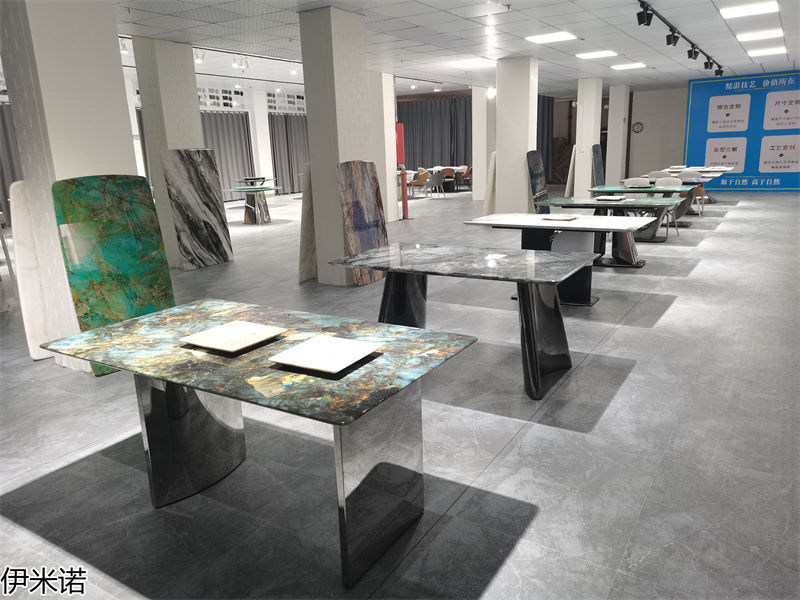 伊米諾&middot;琳瑯石材 天然奢石、大理石餐桌家具