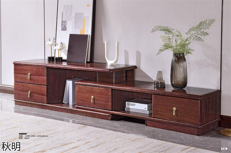 秋明烏金木套房家具