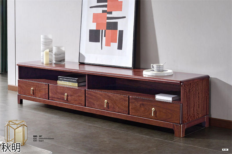 秋明烏金木套房家具