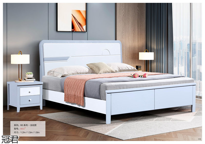 冠君實(shí)木床