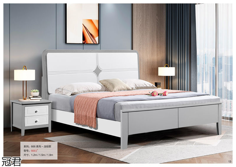 冠君實(shí)木床