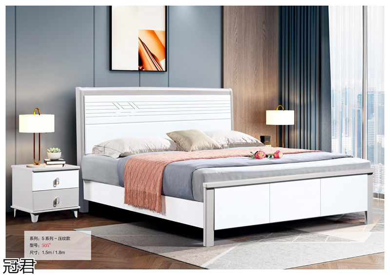 冠君實(shí)木床