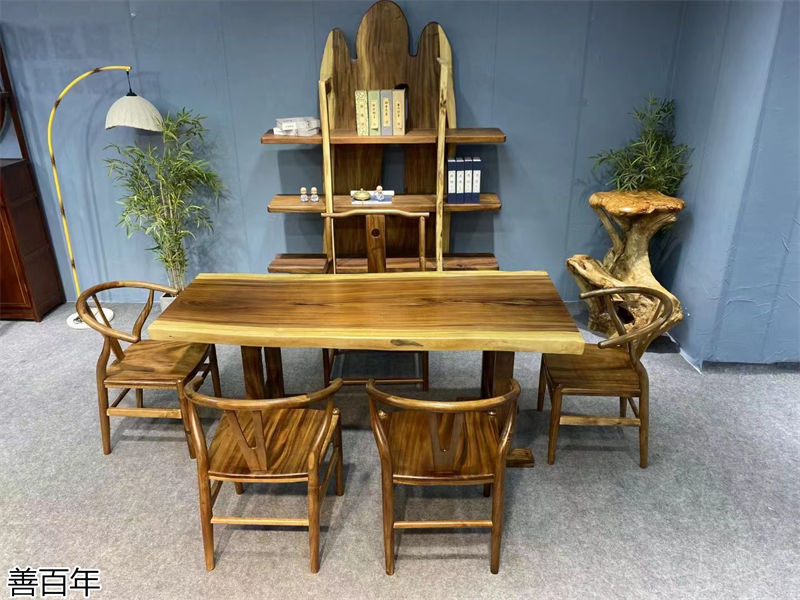 善百年原木大板茶臺