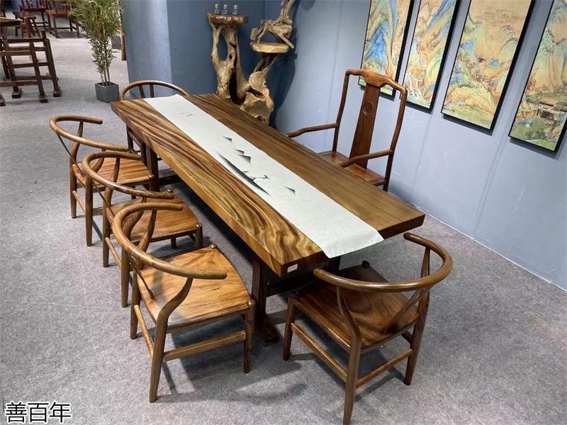 善百年原木大板茶臺