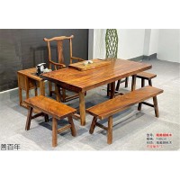 南康原木大板,江西南美胡桃木、奧坎、剛果花梨木、烏金木大板茶臺,善百年大板廠家