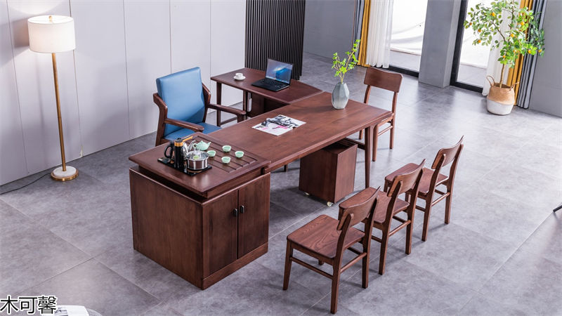 木可馨現代輕奢風格北美白蠟木套房家具