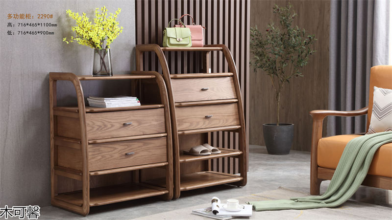 木可馨現代輕奢風格北美白蠟木套房家具