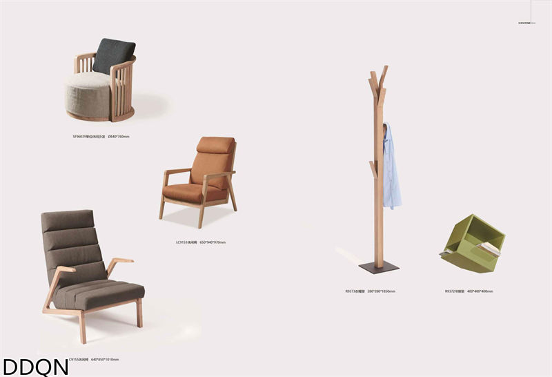 贛品空間 現代簡約白蠟木家具