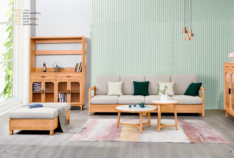 振泰福瑞&middot;南簡 現代極簡風格白橡家具