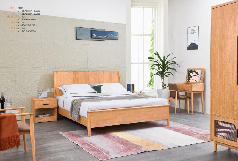 振泰福瑞&middot;南簡 現代極簡風格白橡家具