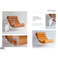 南康亞克力家具，江西亞克力商務沙發、邊幾、桌椅、柜子，美砼亞克力家具定制廠家