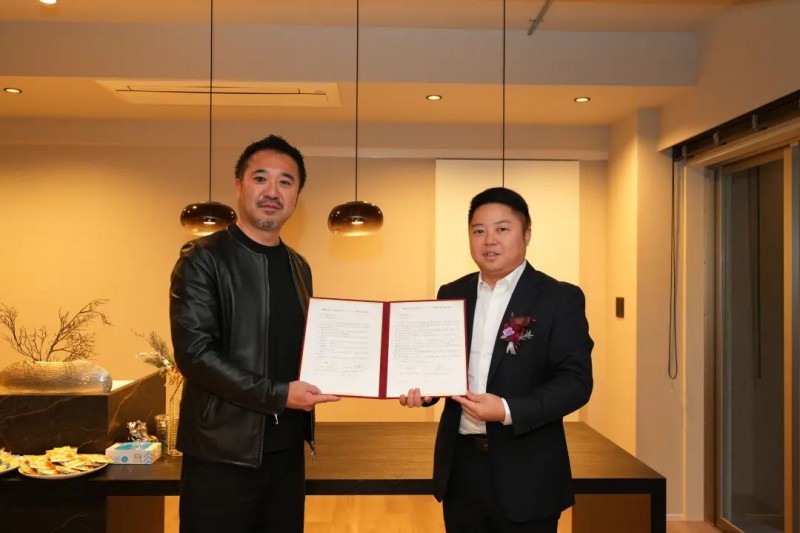 南康區家具協會與有限會社アイディーエル簽署戰略合作協議