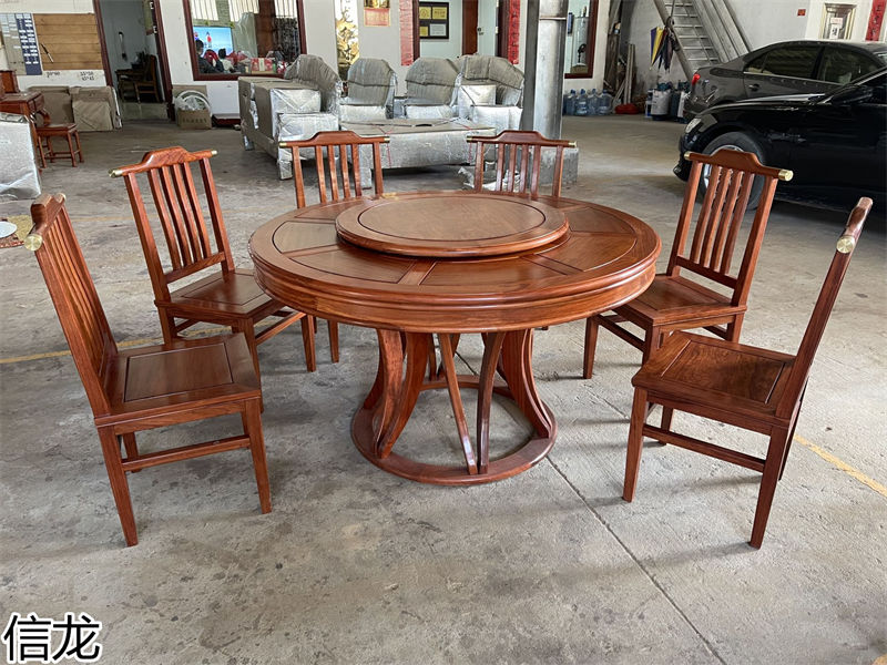 信龍紅木巴花家具