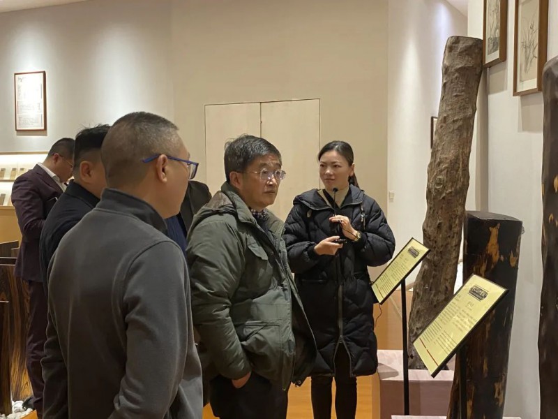 會前，調(diào)研組一行來到家居小鎮(zhèn)（會展中心、博覽中心）進(jìn)行實地考察1