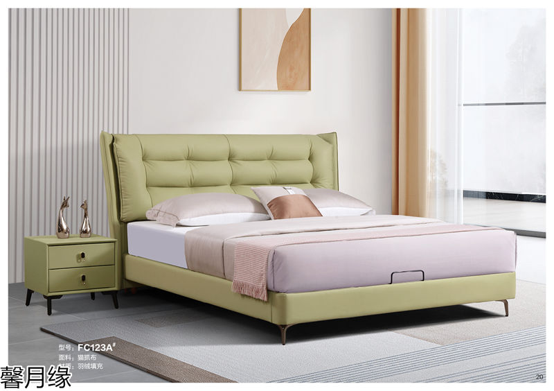 馨月緣時尚輕奢風格軟床