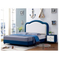 嘻哈年華青少年兒童軟體床K13#（藍白）