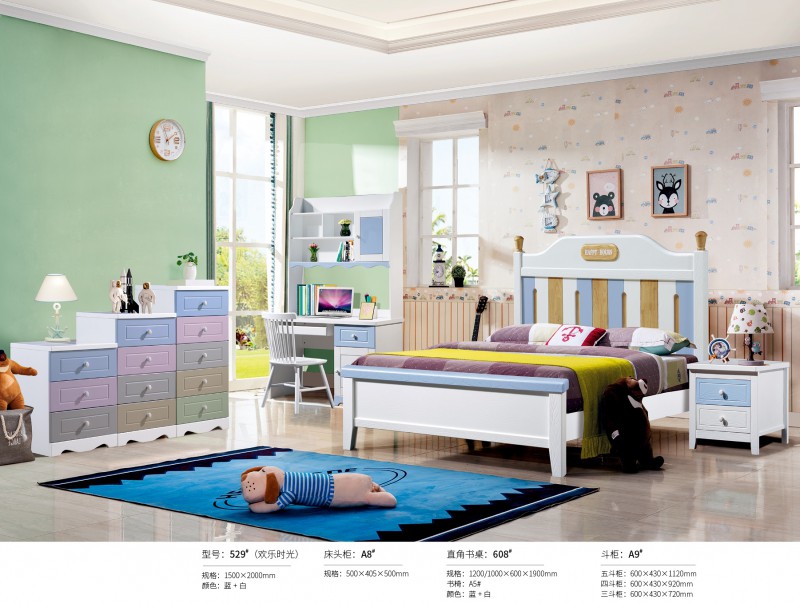 炫彩青少年兒童床529#（歡樂(lè)時(shí)光）