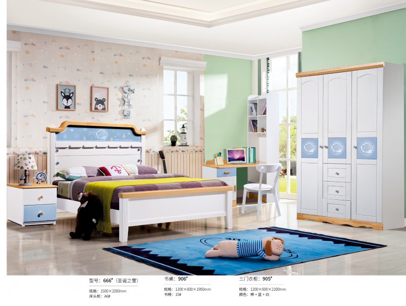 炫彩青少年兒童床666#（圣誕之雪）