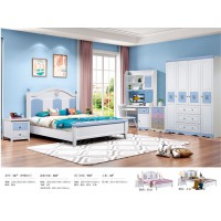 嘻哈年華炫彩青少年兒童床507#（夢想航行）