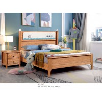 嘻哈年華金絲檀木青少年兒童床065#