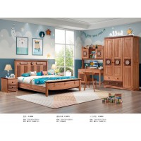 嘻哈年華金絲檀木青少年兒童床C-089#
