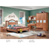嘻哈年華金絲檀木青少年兒童床C-095#