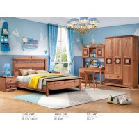 嘻哈年華金絲檀木青少年兒童床C-090#