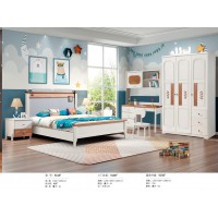 嘻哈年華奶油風青少年兒童床6518#