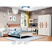 嘻哈年華奶油風青少年兒童床6516#