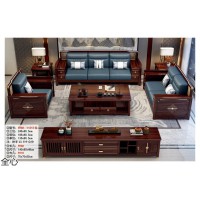 全心家具，南康烏金黑檀木家具，江西國潮新中式烏金木套房，華可家具生產(chǎn)廠家