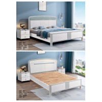 艾慕美佳實(shí)木輕奢風(fēng)格家具，南康輕奢實(shí)木床，江西時(shí)尚簡(jiǎn)約輕奢實(shí)木家具生產(chǎn)廠家