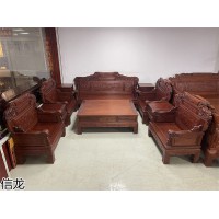南康信龍紅木家具,贛州巴花、非花、紅花梨木家具,江西紅木沙發(fā)、餐桌、床、門廠家
