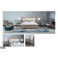 現(xiàn)代美式輕奢家具，江西南康美式套房家具廠家，拉斯柏菲-極至系列，上海簡慕家居