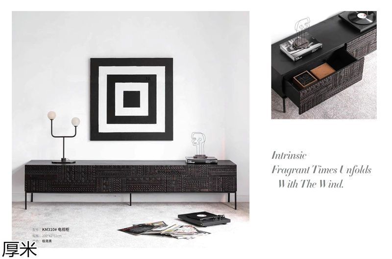 厚米中古風北美紅橡家具