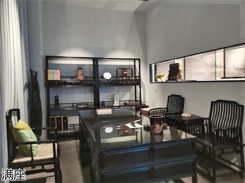 滿座紫光檀紅木家具