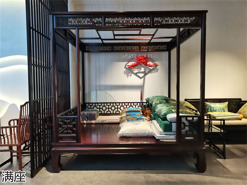 滿座紫光檀紅木家具